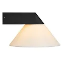 Nordlux wall luminaire LINAS E27 IP54, black dimmable
