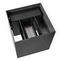 wall luminaire MILDA KUBI UP/DOWN IP44, anthracite 