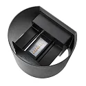 wall luminaire MILDA UP/DOWN IP44, anthracite 