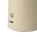 design for the people by Nordlux LED Akku-Tischleuchte FAYE, 4,3W, 2700K, 300lm, IP20, dimmbar, inkl. USB-C-Kabel, beige