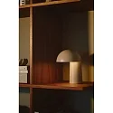 design for the people by Nordlux LED Akku-Tischleuchte FAYE, 4,3W, 2700K, 300lm, IP20, dimmbar, inkl. USB-C-Kabel, beige