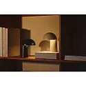 design for the people by Nordlux LED Akku-Tischleuchte FAYE, 4,3W, 2700K, 300lm, IP20, dimmbar, inkl. USB-C-Kabel, beige