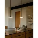 LED Pendelleuchte ARTIST 25, 14W, 3000K, 1000lm, IP20, dimmbar, edelstahl