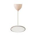 design for the people by Nordlux LED Pendelleuchte ARTIST 25, 14W, 3000K, 1000lm, IP20, dimmbar, staubrosa