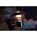 Nordlux Außenwandleuchte BLOKHUS UP, IP54, E27 max. 60W, mit Ring-Lamellen, Kupfer / Glas klar