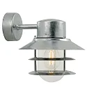 Außenwandleuchte BLOKHUS DOWN, IP54, E27 max. 60W, mit Ring-Lamellen, Verzinkt