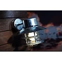 Nordlux Außenwandleuchte BLOKHUS DOWN, IP54, E27 max. 60W, mit Ring-Lamellen, Verzinkt
