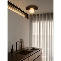 Nordlux ceiling luminaire SIONA E27 IP44, black dimmable