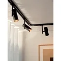 1-phase spot JEROME LINK GU10 IP20, black dimmable