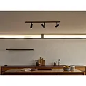 1-phase spot JEROME LINK GU10 IP20, black dimmable