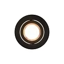 Nordlux LED Einbaustrahler MONOLO, 1er Set, 36°, 4,8W, 3000K, 70/230/450lm, IP20, IK03, dimmbar, schwarz