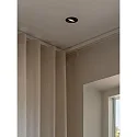 Nordlux LED Einbaustrahler MONOLO, 1er Set, 36°, 4,8W, 3000K, 70/230/450lm, IP20, IK03, dimmbar, schwarz