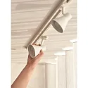 Nordlux 1-phase spot EIK LINK GU10 IP20, white dimmable