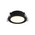 Nordlux LED Einbaustrahler OLEA, 3er Set, 110°, 4,4W, 2700K, 345lm, IP65/IP20, IK03, schwarz