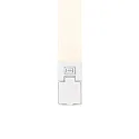 Nordlux LED Wandleuchte SJAVER Badleuchte, 15W, 3000K|4000K, 1200lm, IP44, dimmbar, weiß