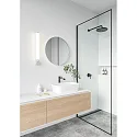 Nordlux LED Wandleuchte SJAVER Badleuchte, 15W, 3000K|4000K, 1200lm, IP44, dimmbar, weiß