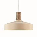 pendant luminaire ELVAS E27 IP20, dusty green dimmable