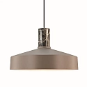 Nordlux Pendelleuchte ELVAS, E27, IP20, mit Marmor, hellbraun
