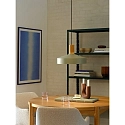Nordlux Pendelleuchte ELVAS, E27, IP20, mit Kork, staubgrün