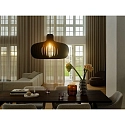 Nordlux pendant luminaire HAZO 65 E27 IP20, black dimmable