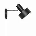 Wandleuchte MATIS, 1x E27, IP20, schwarz
