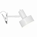 Nordlux Klemmleuchte MATIS, 1x E27, IP20, weiß