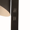 Nordlux wall luminaire WILMER rotatable E14 IP20, black 