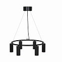 Nordlux pendant luminaire VICO CHANDELIER 6 flames GU10 IP20, black dimmable