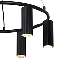 Nordlux pendant luminaire VICO CHANDELIER 6 flames GU10 IP20, black dimmable