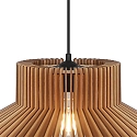 Nordlux pendant luminaire MANAGO E27 IP20, brown dimmable