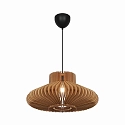 Nordlux pendant luminaire MANAGO E27 IP20, brown dimmable
