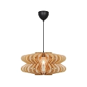Nordlux pendant luminaire MANAGO E27 IP20, brown dimmable