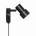 Nordlux Wandleuchte BOSTON, 1x GU10, IP20, schwarz