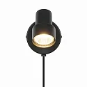 Nordlux Wandleuchte BOSTON, 1x GU10, IP20, schwarz