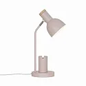 Nordlux table lamp DEVONE  adjustable, with lamp socket E27 IP20, wood, dusty pink 