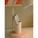 Nordlux table lamp DEVONE  adjustable, with lamp socket E27 IP20, wood, dusty pink 