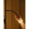 Nordlux Stehleuchte LAURIA mit Lesearm, 1x E27/1x E14, IP20, schwarz
