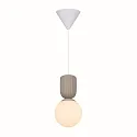 pendant luminaire SADIE E14 IP20, beige dimmable
