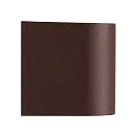 outdoor wall luminaire DION SINGLE GU10 IP44, rust dimmable