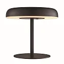 LED Solar Akku Tischleuchte ELMER SOLAR, 2W, 3000K, 25/50/100lm, IP44, IK02, dimmbar, schwarz