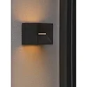 Nordlux outdoor wall luminaire RIVO IP54, black 