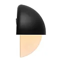 outdoor wall luminaire SCORPIUS MAXI round E14 IP44, black dimmable