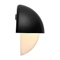 Nordlux outdoor wall luminaire SCORPIUS MAXI round E27 IP44, black dimmable