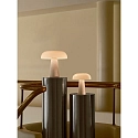 design for the people by Nordlux Tischlampe GLOSSY MIN, E14, IP20, weiß