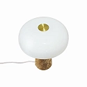 Tischlampe GLOSSY MIN, E14, IP20, beige