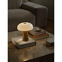 Tischlampe GLOSSY MIN, E14, IP20, beige