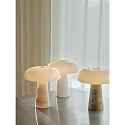 Tischlampe GLOSSY MIN, E14, IP20, beige