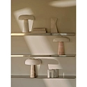 Tischlampe GLOSSY MIN, E14, IP20, beige