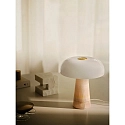 design for the people by Nordlux table lamp GLOSSY MIN E14 IP20, opal white, red 