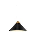 pendant luminaire KINTO E27 IP20, black dimmable